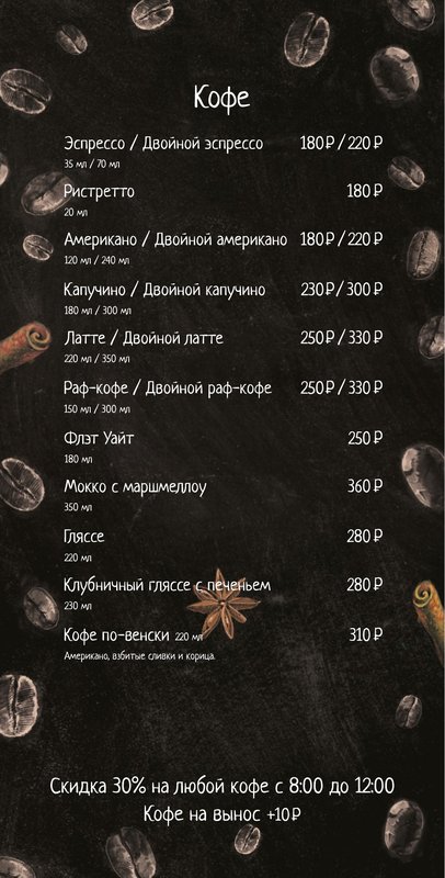 Барная карта — страница 3