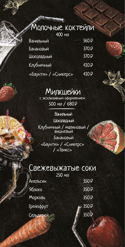 Барная карта — страница 7